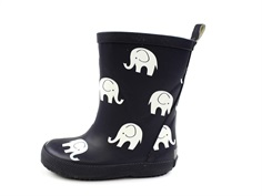CeLaVi dark navy elephant rubber boot